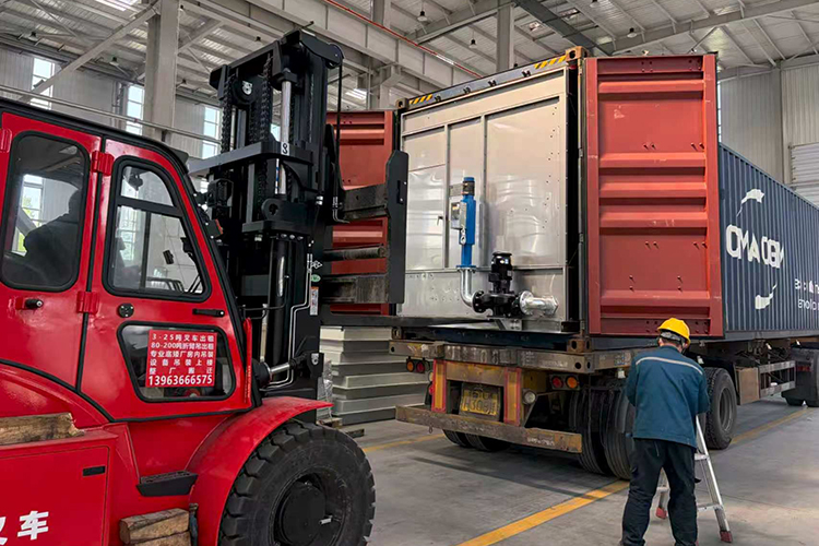 HACST cooling tower packaging and delivery photo