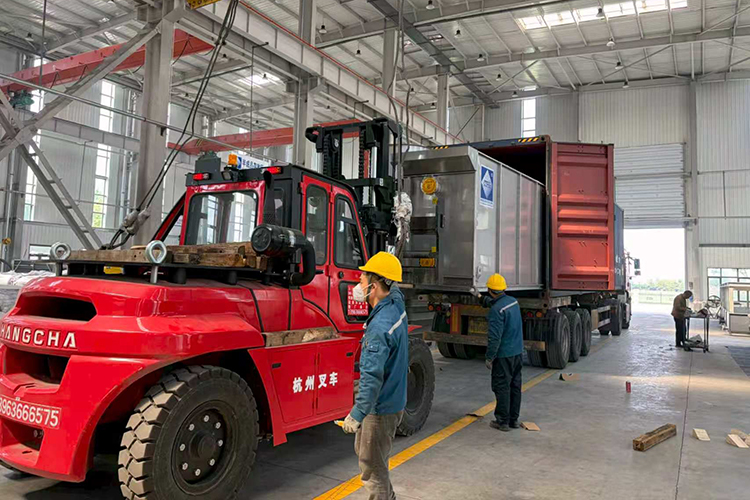 HACST cooling tower packaging and delivery photo
