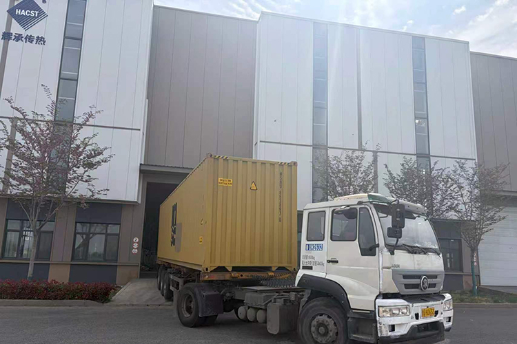 HACST cooling tower packaging and delivery photo