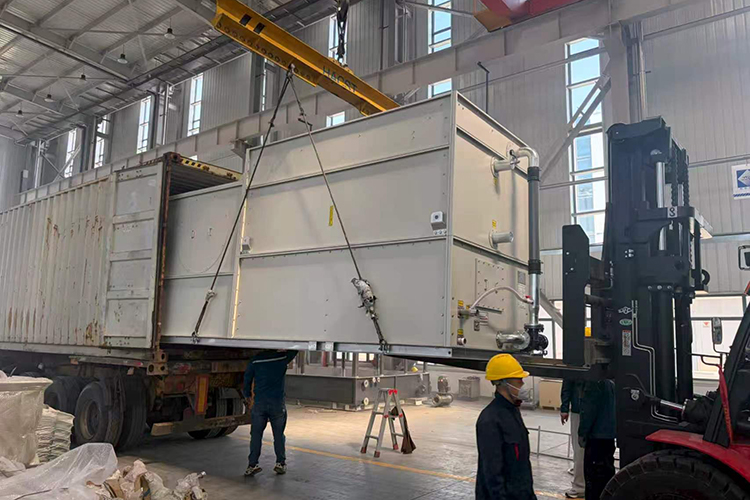 HACST cooling tower packaging and delivery photo