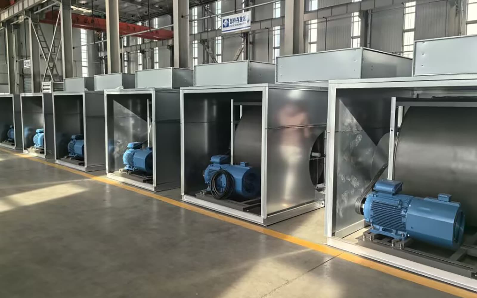 ZNC Counter Flow Evaporative Condenser with Centrifugal Fans product photo